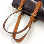 Louis Vuitton Rosewood Avenue Monogram Vernis Amarante Leather Enamel Dark — view 5