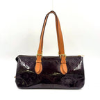 Louis Vuitton Rosewood Avenue Monogram Vernis Amarante Leather Enamel Dark