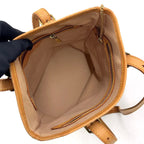 Louis Vuitton Bucket PM Monogram Leather Brown Light Shoulder Bag Gold — view 3