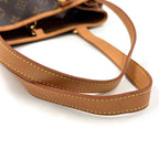 Louis Vuitton Batignolles Oriental Monogram Leather Brown Light Tote Bag Gold — view 5