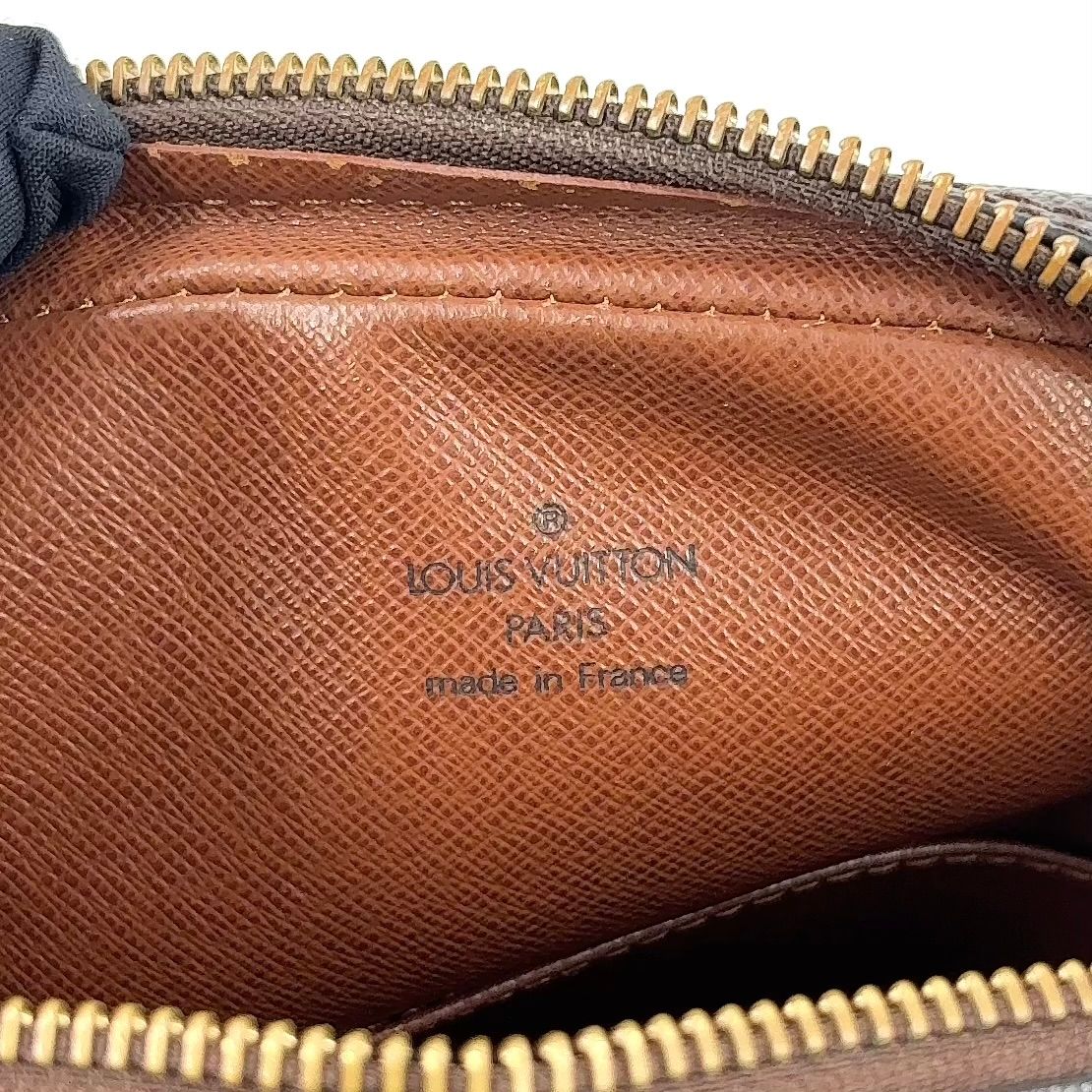 Louis Vuitton Amazon Monogram Leather Brown Shoulder Bag Gold — view 4