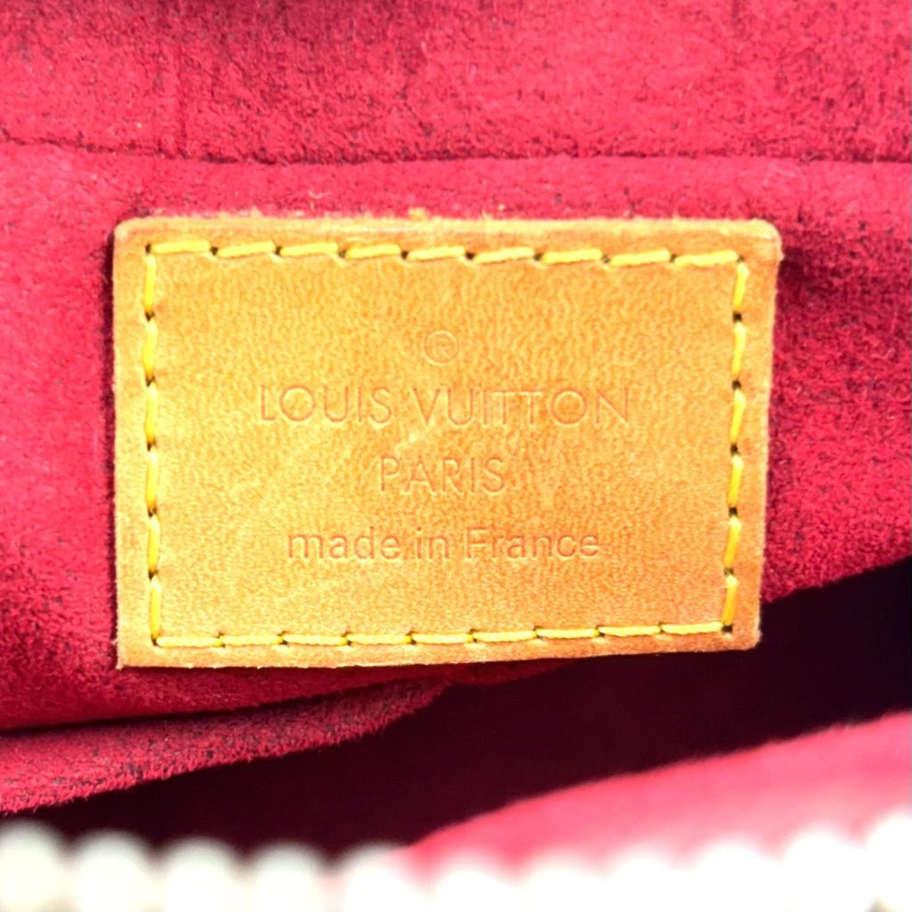 Louis Vuitton Viva Cite MM Monogram Blurry Leather Brown Shoulder Bag Gold — view 4