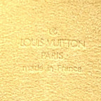 Louis Vuitton Pochette Twin PM Monogram XS Leather Brown Shoulder Bag Gold — view 4