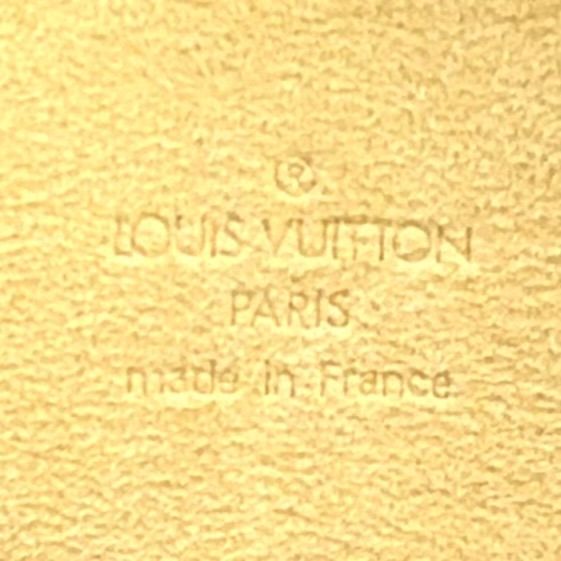 Louis Vuitton Pochette Twin PM Monogram XS Leather Brown Shoulder Bag Gold — view 4