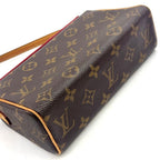 Louis Vuitton Recital Monogram Leather Brown Handbag Gold — view 7