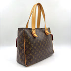 Louis Vuitton Multiplicity Monogram Leather Brown Light Handbag Gold — view 2