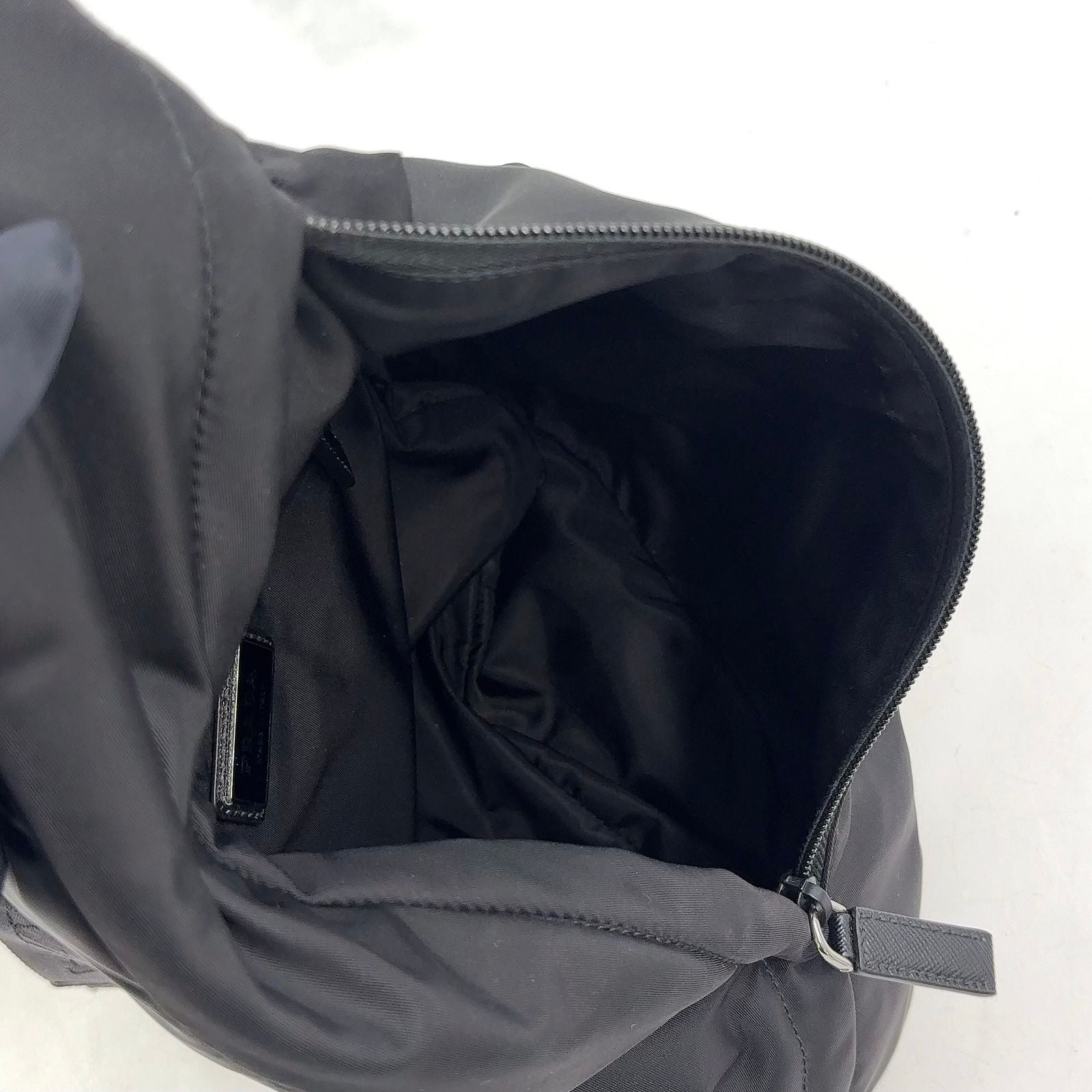 Prada Re-Nylon Triangle Handbag — view 3