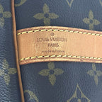 Louis Vuitton Keepall Bandouliere 60 Monogram Leather Brown Light Boston Bag — view 4