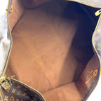 Louis Vuitton Keepall Bandouliere 60 Monogram Leather Brown Light Boston Bag — view 3