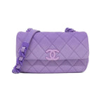 Chanel Shoulder Bag Purple