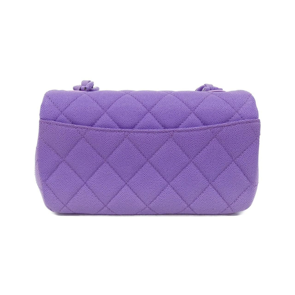 Chanel Shoulder Bag Purple — view 2