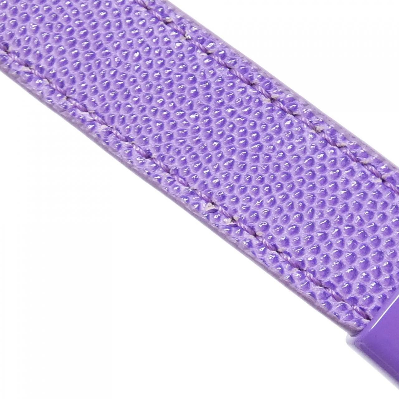 Chanel Shoulder Bag Purple — view 6