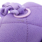 Chanel Shoulder Bag Purple — view 4