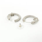 Chanel Earrings Silver — view 4