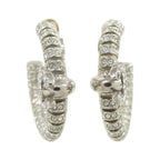 Chanel Earrings Silver — view 2