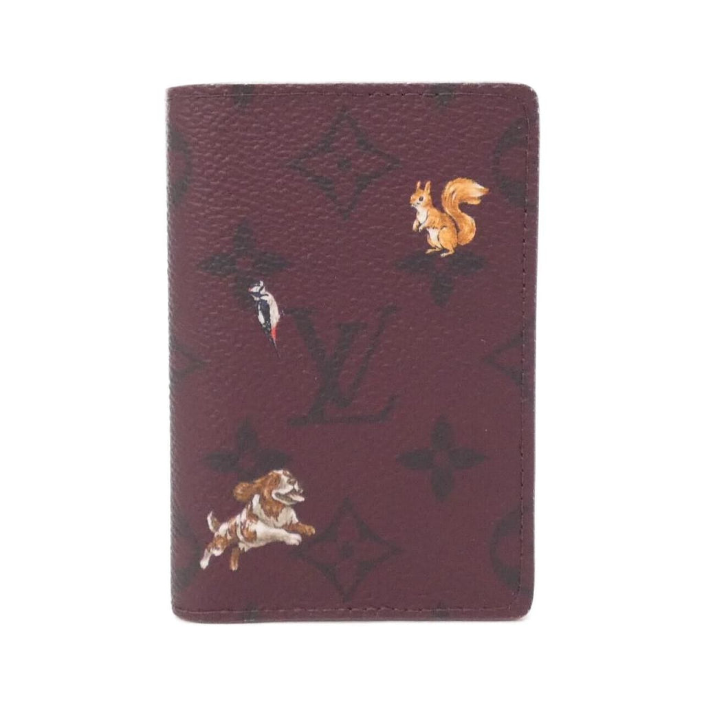 Louis Vuitton Monogram Forest Pocket Organizer Card Case