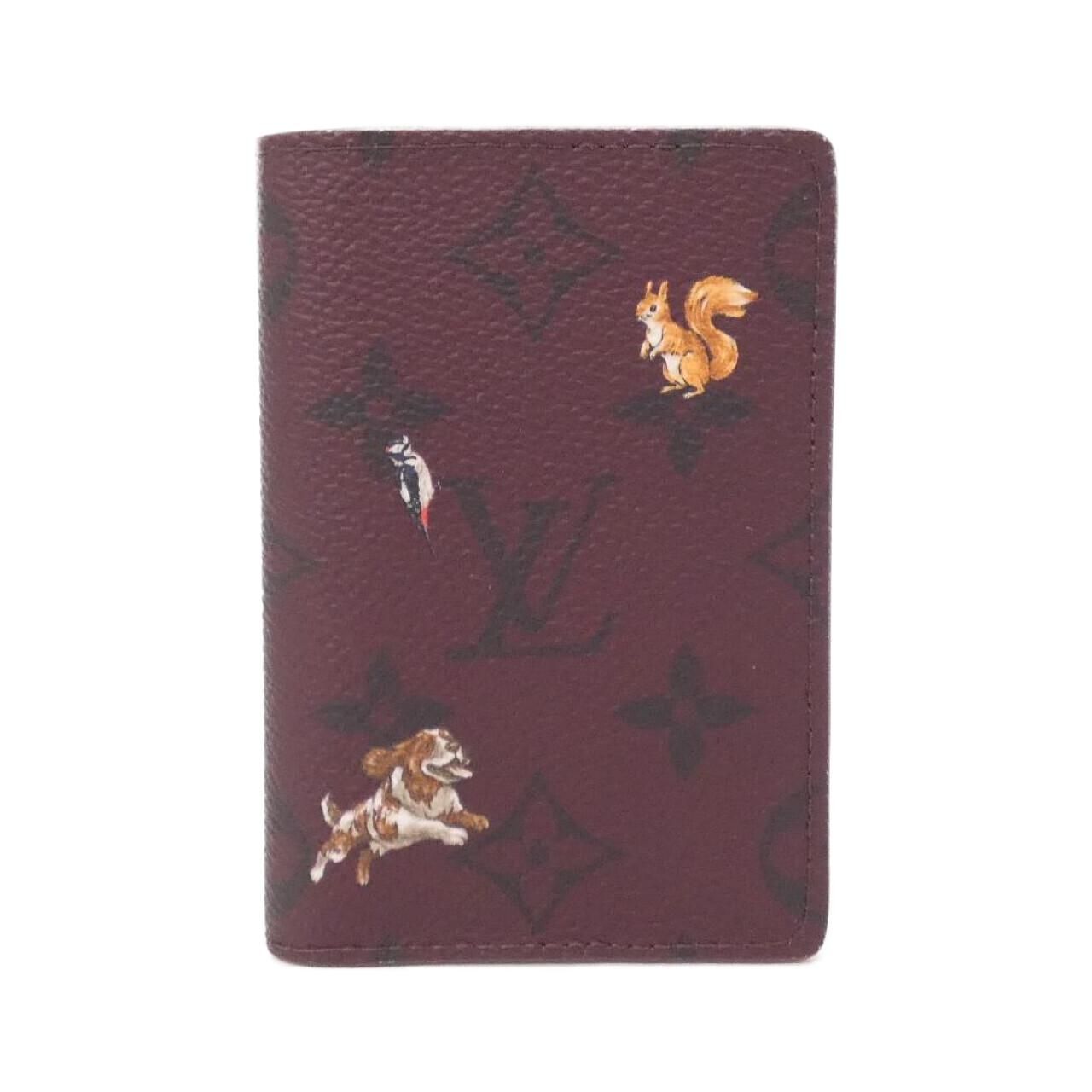 Louis Vuitton Monogram Forest Pocket Organizer Card Case