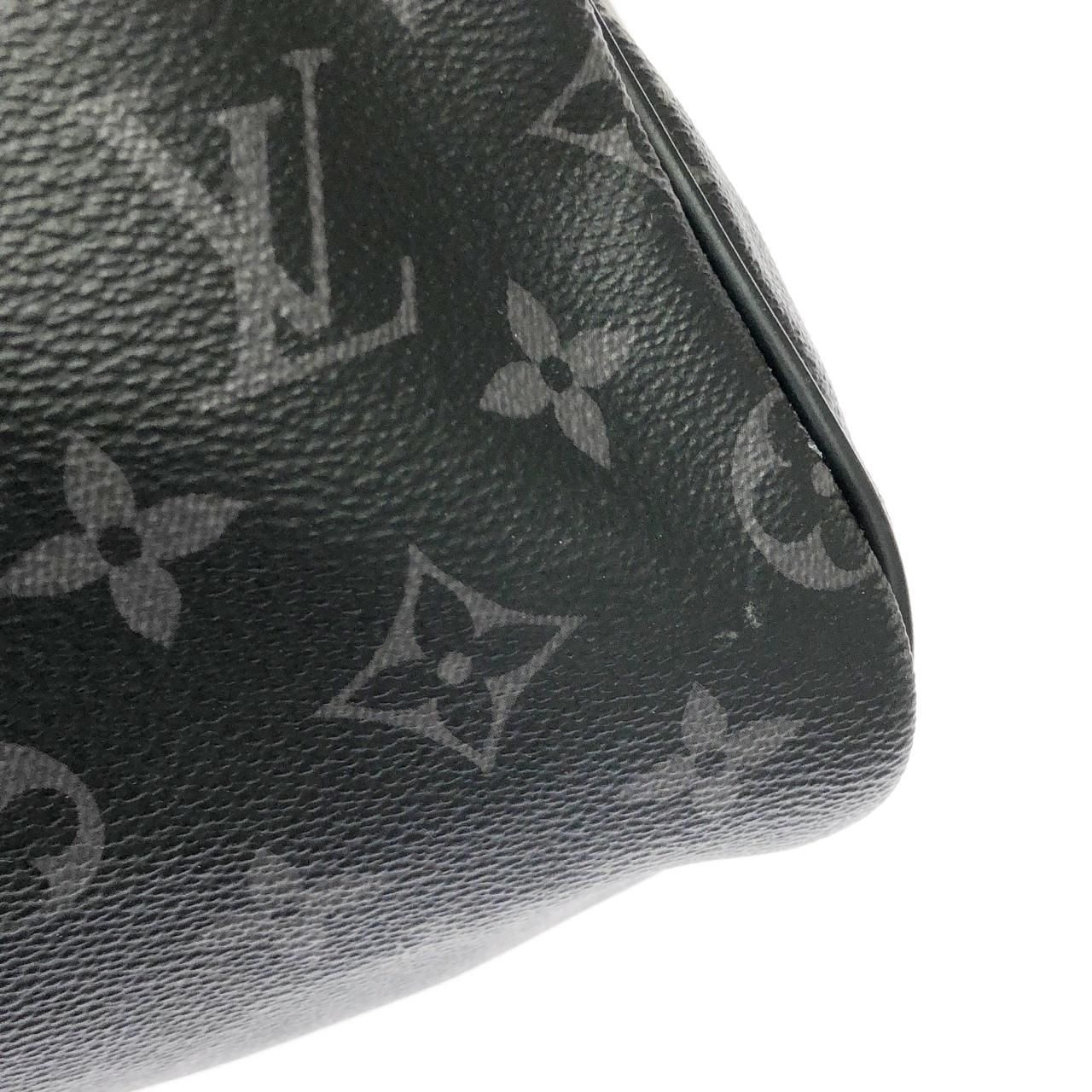 Louis Vuitton Monogram Eclipse Keepall Bandouliere 55 Boston Bag — view 4
