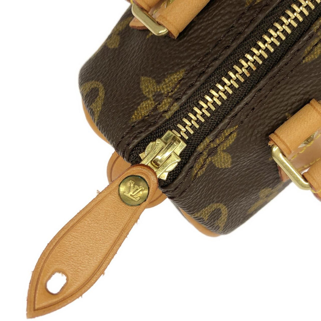 Louis Vuitton Monogram Mini Speedy Boston Bag — view 4