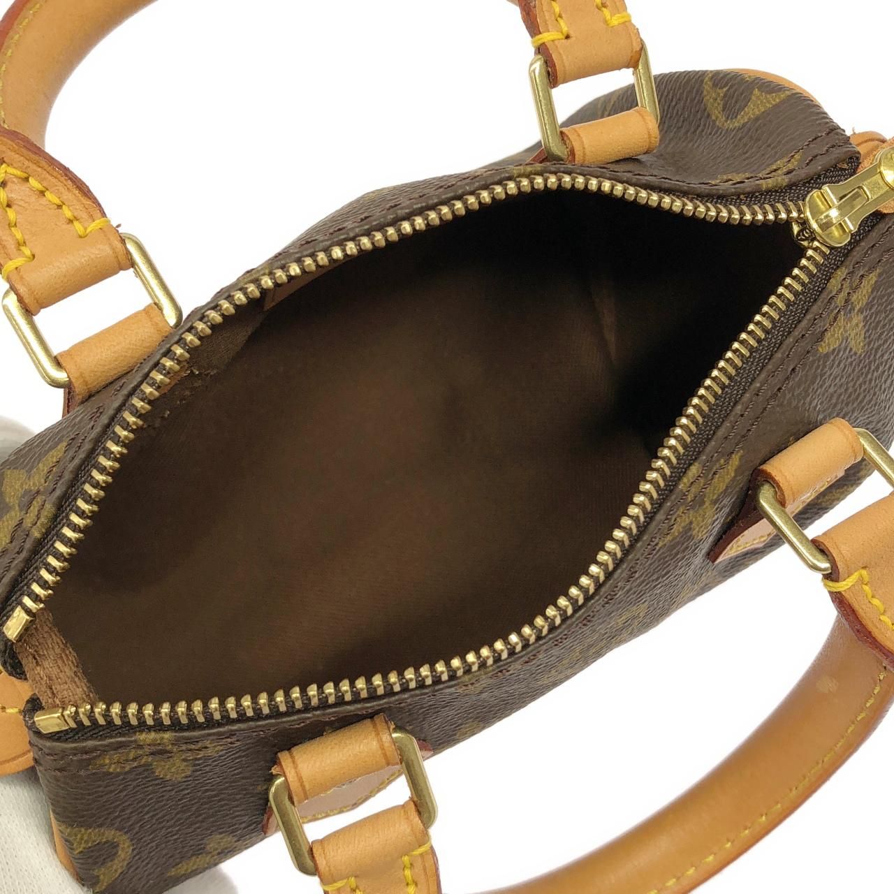 Louis Vuitton Monogram Mini Speedy Boston Bag — view 7