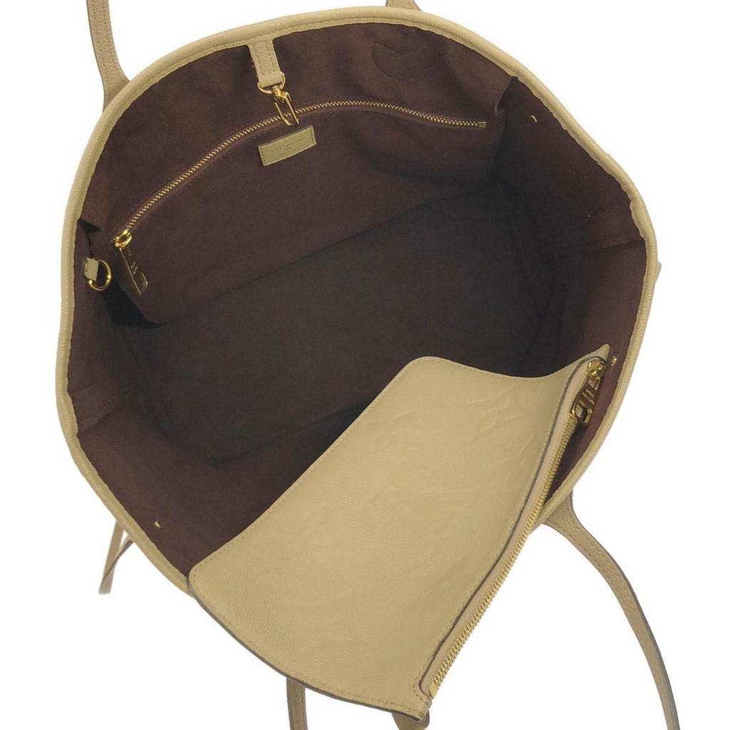 Louis Vuitton Monogram Empreinte Neverfull MM — view 7