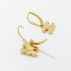 Celine Earrings Gold — view 3