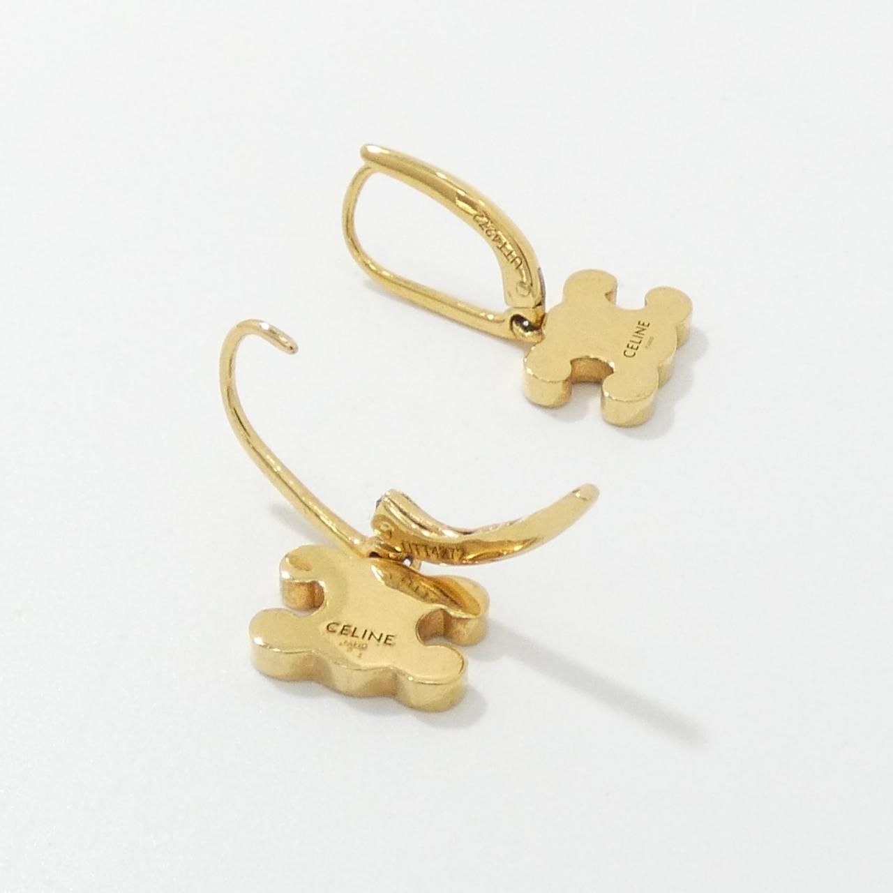 Celine Earrings Gold — view 3
