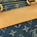 Louis Vuitton Monogram Denim Neo Speedy Boston Bag — view 8