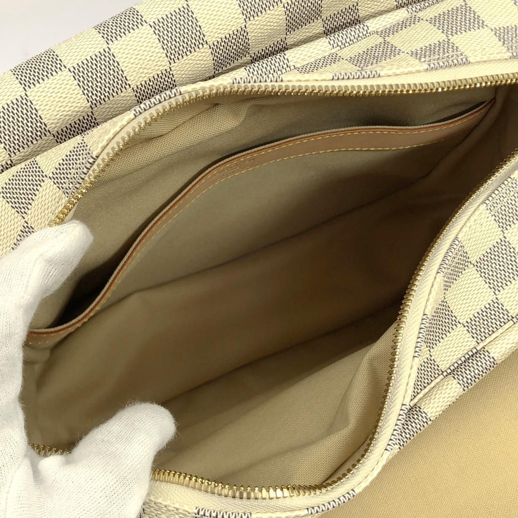 Louis Vuitton Damier Azur Naviglio Shoulder Bag — view 7