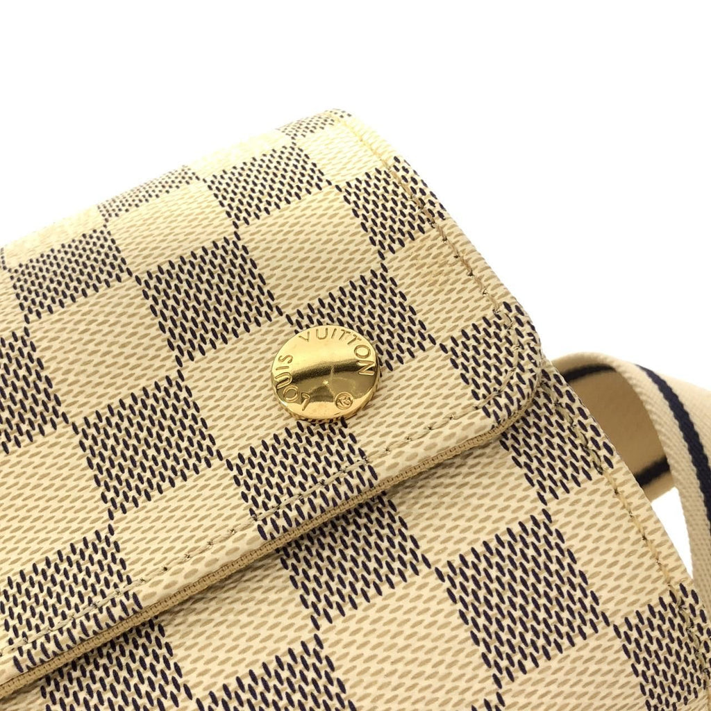 Louis Vuitton Damier Azur Naviglio Shoulder Bag — view 3