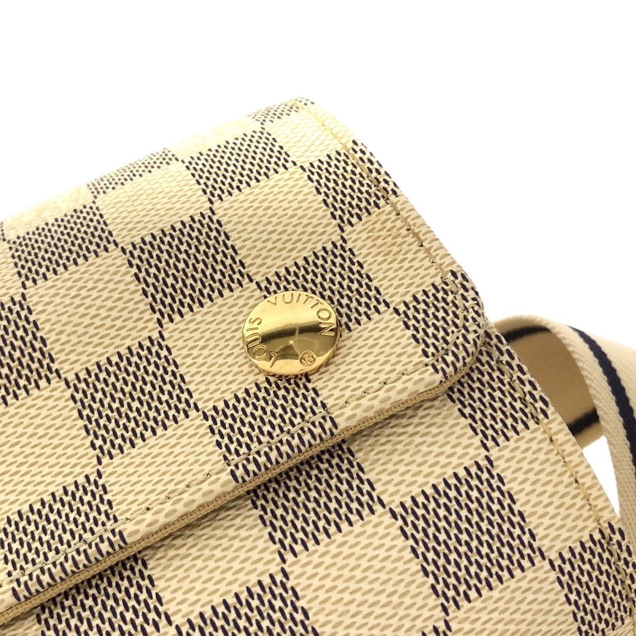 Louis Vuitton Damier Azur Naviglio Shoulder Bag — view 3