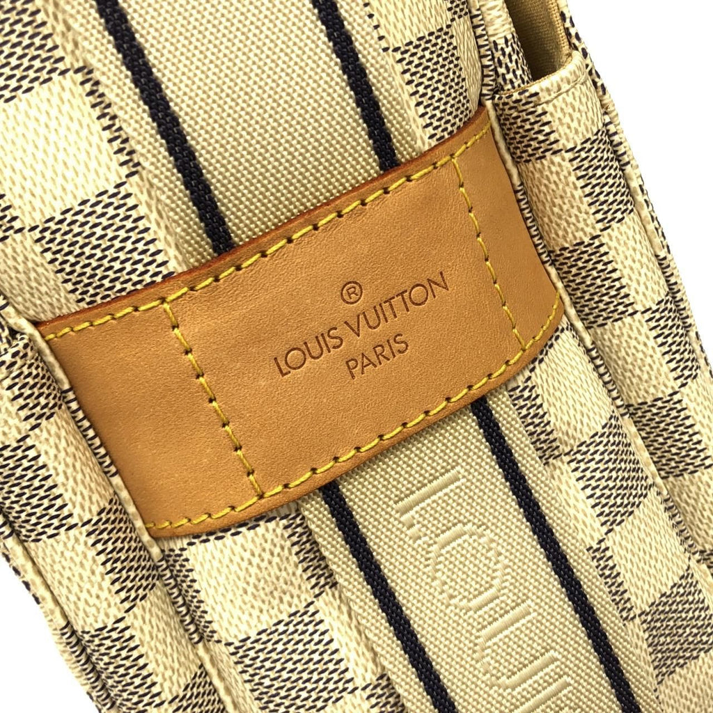 Louis Vuitton Damier Azur Naviglio Shoulder Bag — view 5