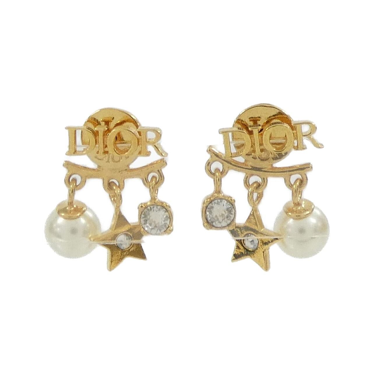 Dior Evolution Earrings Gold