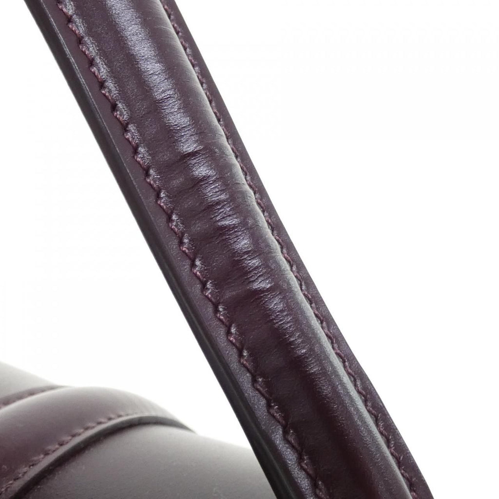 Celine 16 Bag Handbag Burgundy — view 6