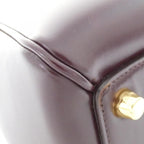 Celine 16 Bag Handbag Burgundy — view 3