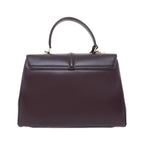Celine 16 Bag Handbag Burgundy — view 2