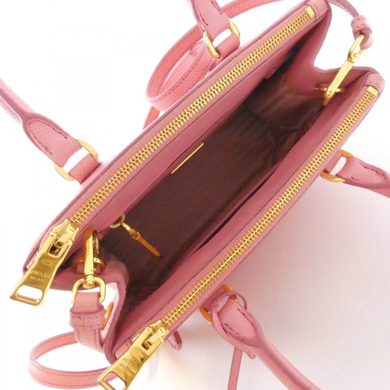 Prada Bag Handbag Gold — view 7