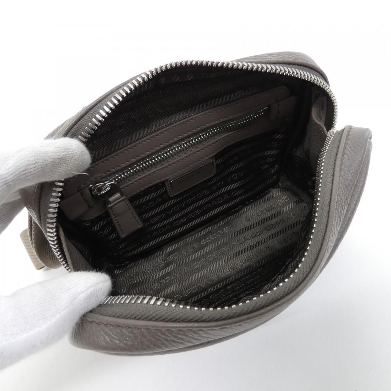 Prada Shoulder Bag Silver — view 6