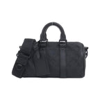 Louis Vuitton Taurillon Monogram Keepall Bandouliere 25 Boston Bag