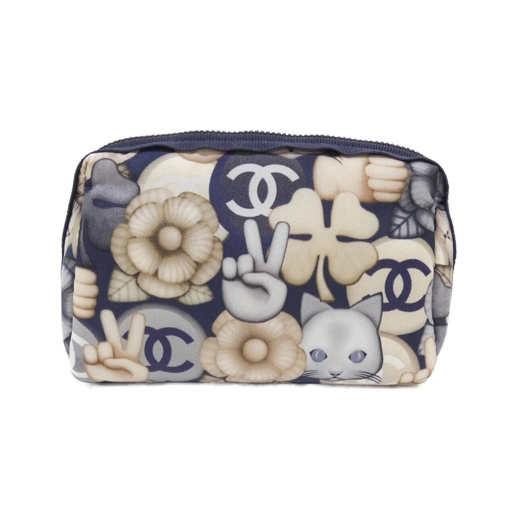 Chanel Pouch Navy — view 2