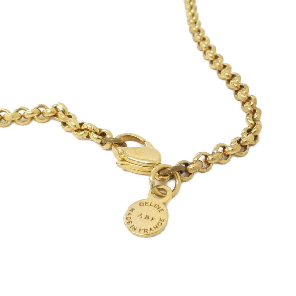 Celine Vintage Necklace Gold — view 4