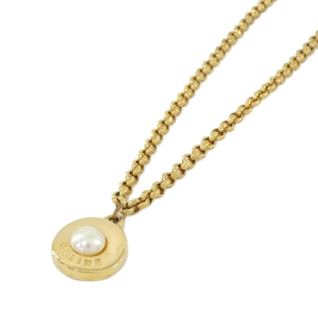 Celine Vintage Necklace Gold
