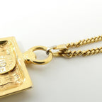 Celine Vintage Necklace Gold — view 4