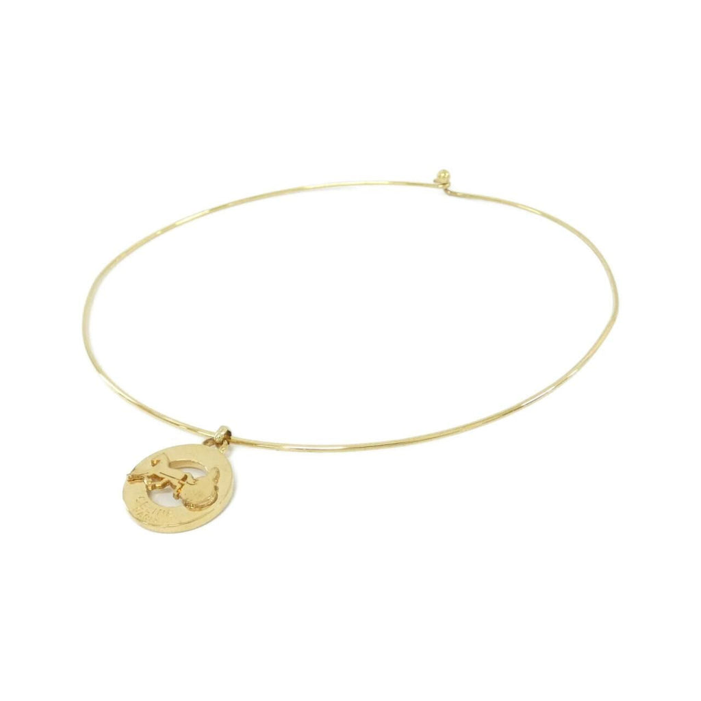 Celine Vintage Necklace Gold — view 2