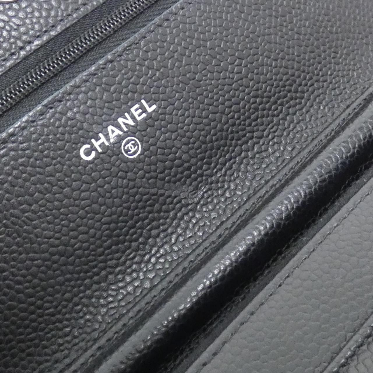 Chanel Timeless Classic Line Chain Wallet Shoulder Bag — view 7