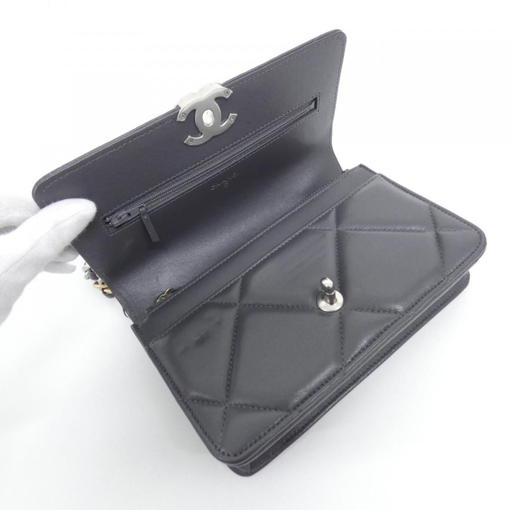 Chanel 19 Line Chain Wallet Shoulder Bag — view 7