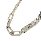 Louis Vuitton Collier Mix Chain Link Patches Necklace