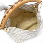 Louis Vuitton Damier Azur Artsy MM Shoulder Bag — view 6
