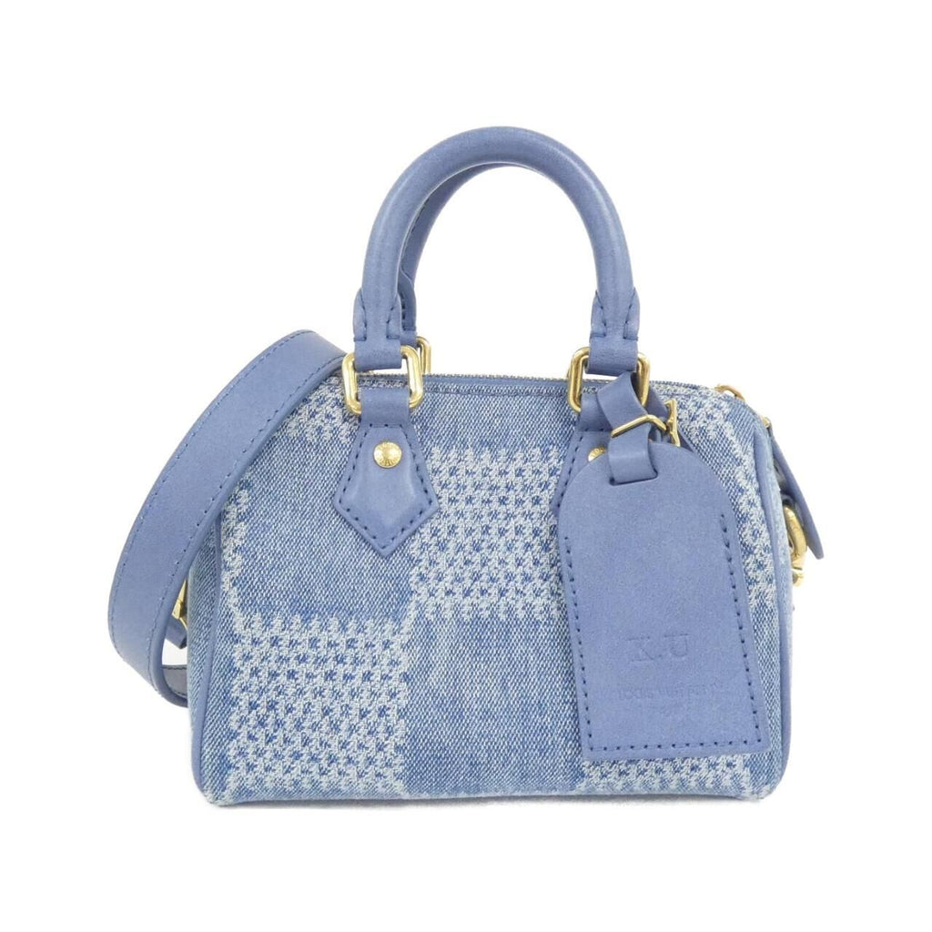 Louis Vuitton Damier Denim Speedy Bandouliere 18