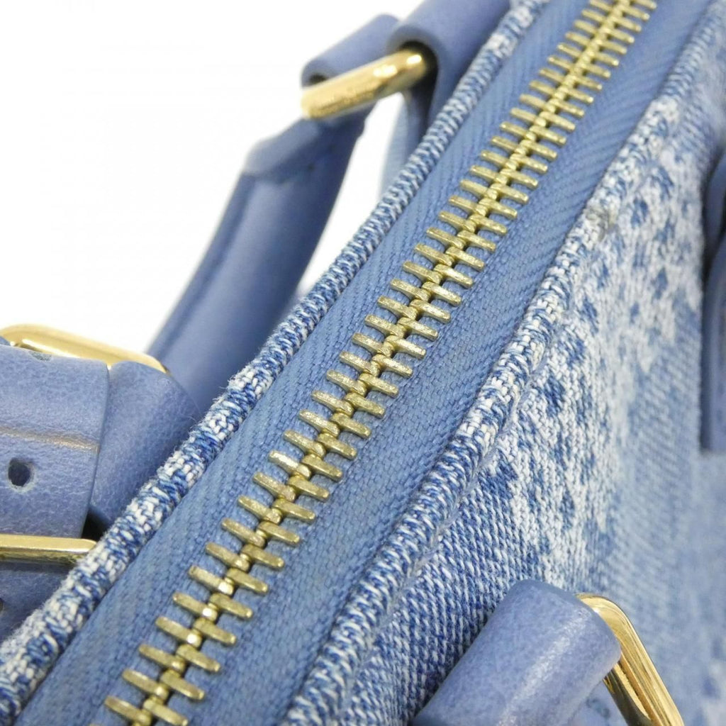 Louis Vuitton Damier Denim Speedy Bandouliere 18 — view 4